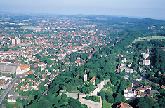 Blick über Bielefeld, dem Sitz der GTS Schweisstechnik